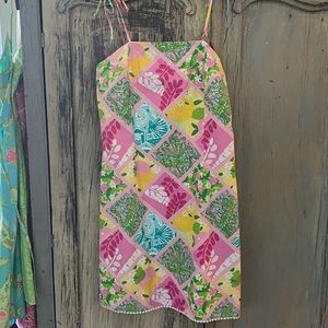 Lilly Pulitzer multi-pattern sun dress